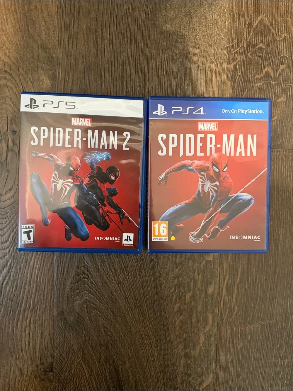 PS4/PS5 Spiderman 1 & 2 Double Pack